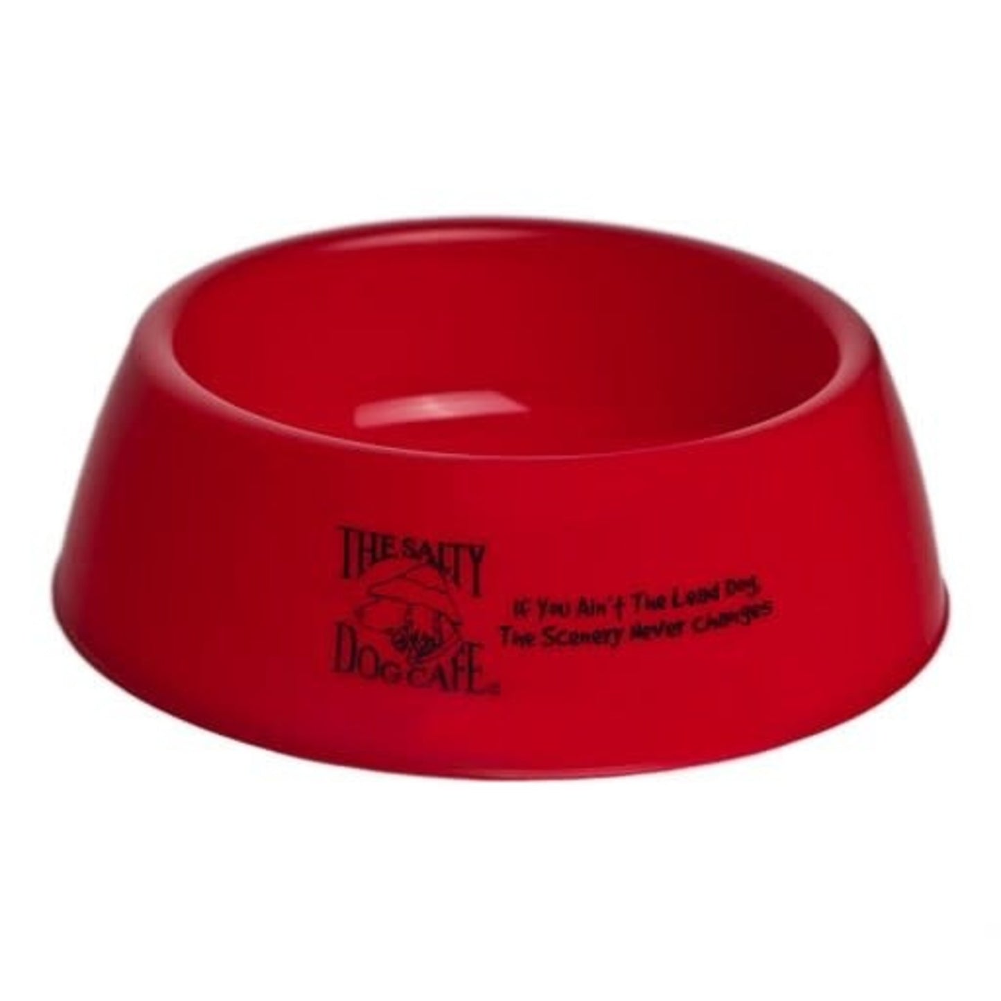 Salty Dog Plastic Pet Bowl