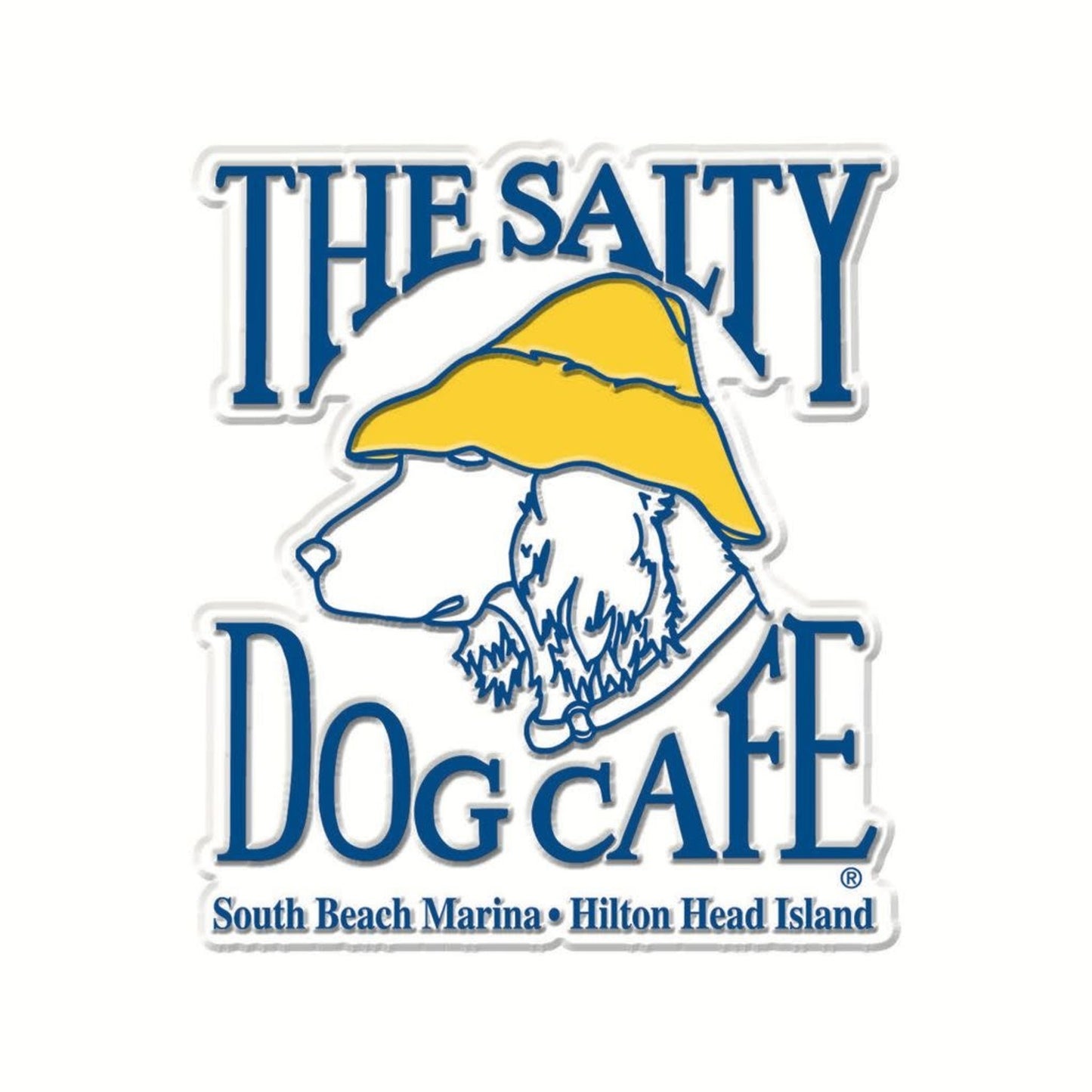 Classic Salty Dog Logo Magnet