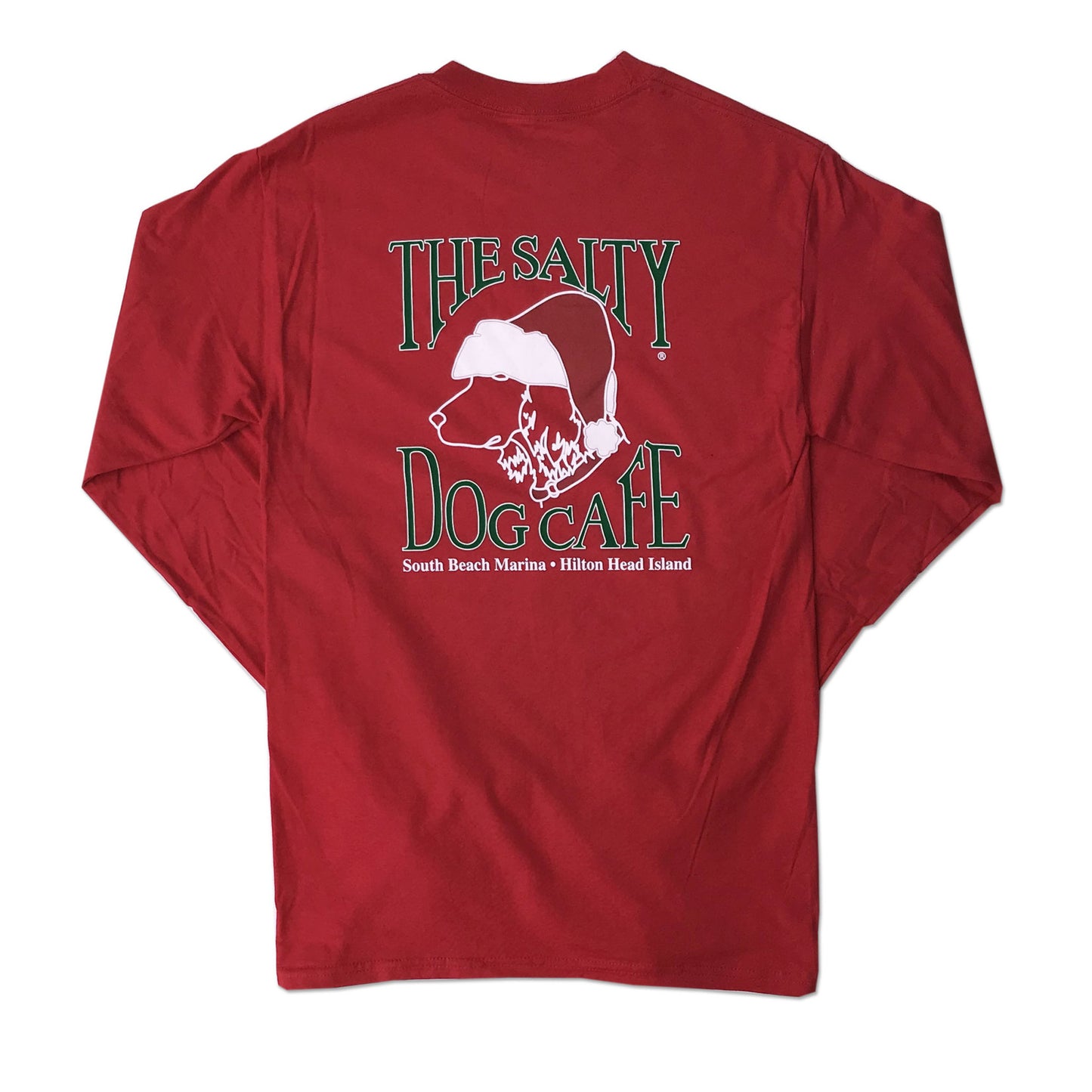 Santa Dog Long Sleeve Shirt